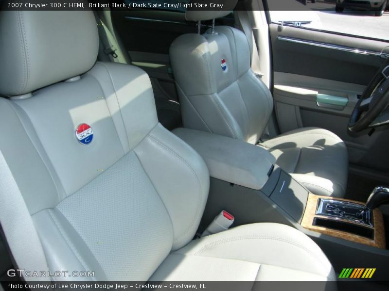 Brilliant Black / Dark Slate Gray/Light Slate Gray 2007 Chrysler 300 C HEMI