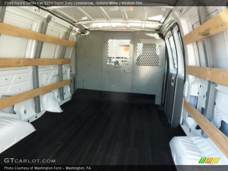 Oxford White / Medium Flint 2009 Ford E Series Van E250 Super Duty Commercial