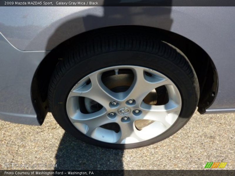 Galaxy Gray Mica / Black 2009 Mazda MAZDA5 Sport