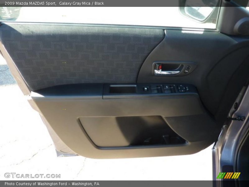 Galaxy Gray Mica / Black 2009 Mazda MAZDA5 Sport