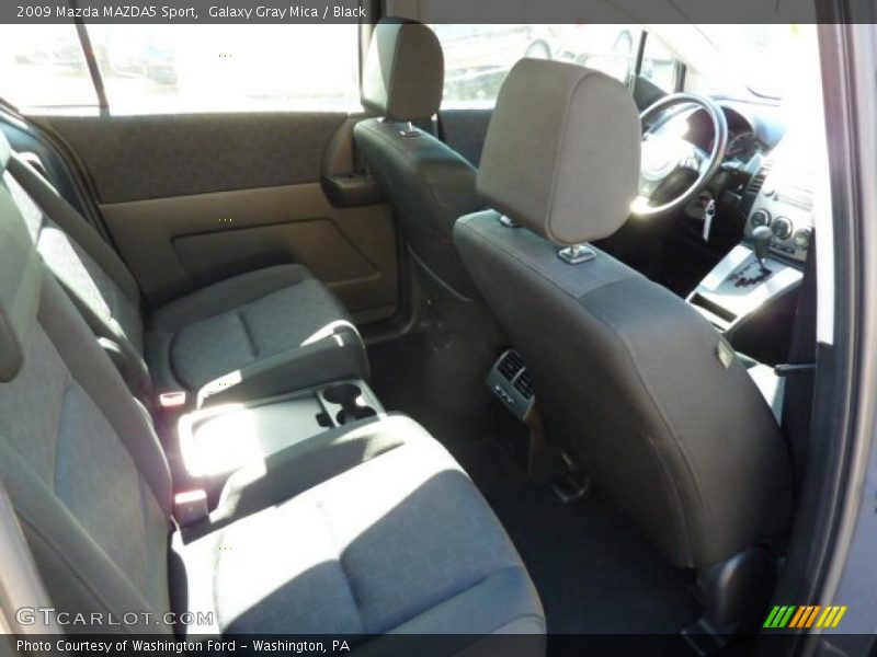 Galaxy Gray Mica / Black 2009 Mazda MAZDA5 Sport