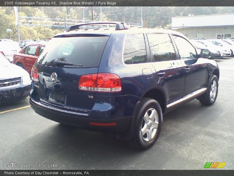 Shadow Blue Metallic / Pure Beige 2005 Volkswagen Touareg V6