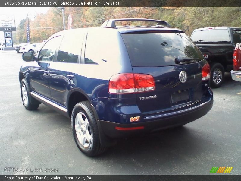 Shadow Blue Metallic / Pure Beige 2005 Volkswagen Touareg V6