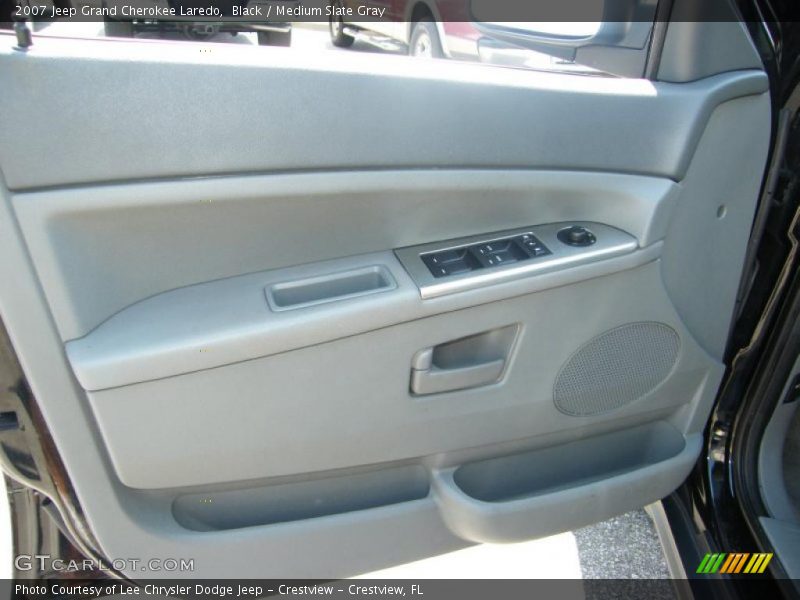 Black / Medium Slate Gray 2007 Jeep Grand Cherokee Laredo