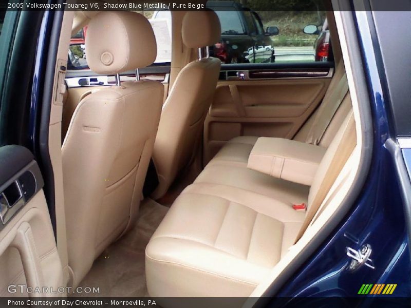 Shadow Blue Metallic / Pure Beige 2005 Volkswagen Touareg V6