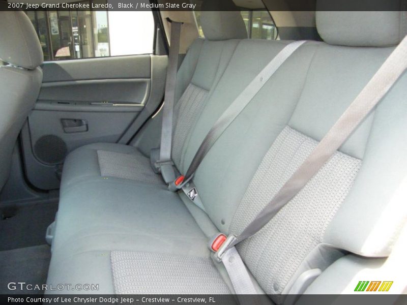 Black / Medium Slate Gray 2007 Jeep Grand Cherokee Laredo