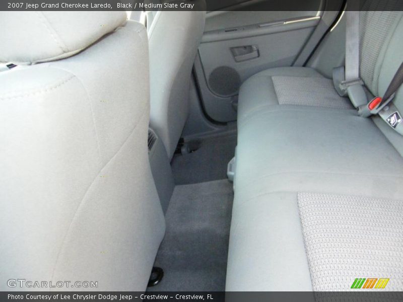Black / Medium Slate Gray 2007 Jeep Grand Cherokee Laredo