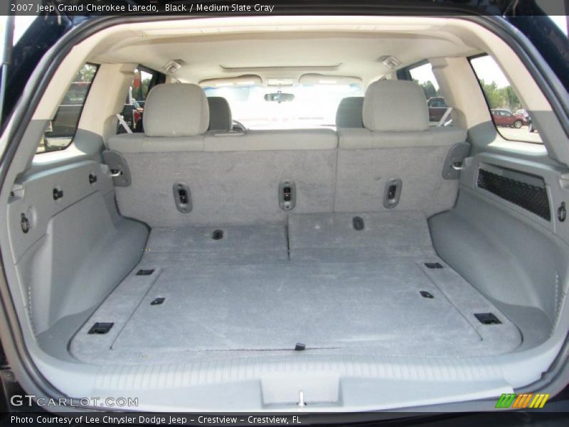 Black / Medium Slate Gray 2007 Jeep Grand Cherokee Laredo