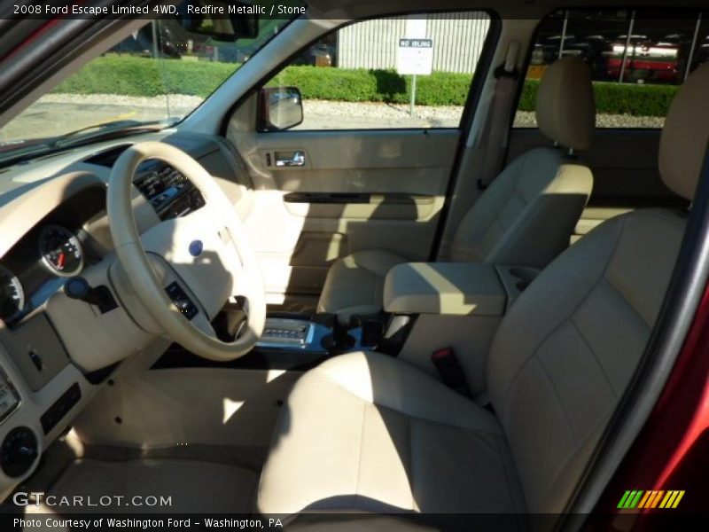 Redfire Metallic / Stone 2008 Ford Escape Limited 4WD