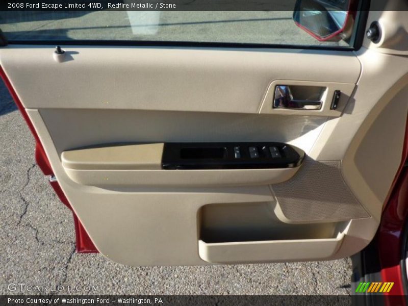 Redfire Metallic / Stone 2008 Ford Escape Limited 4WD