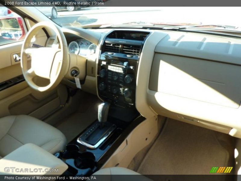 Redfire Metallic / Stone 2008 Ford Escape Limited 4WD