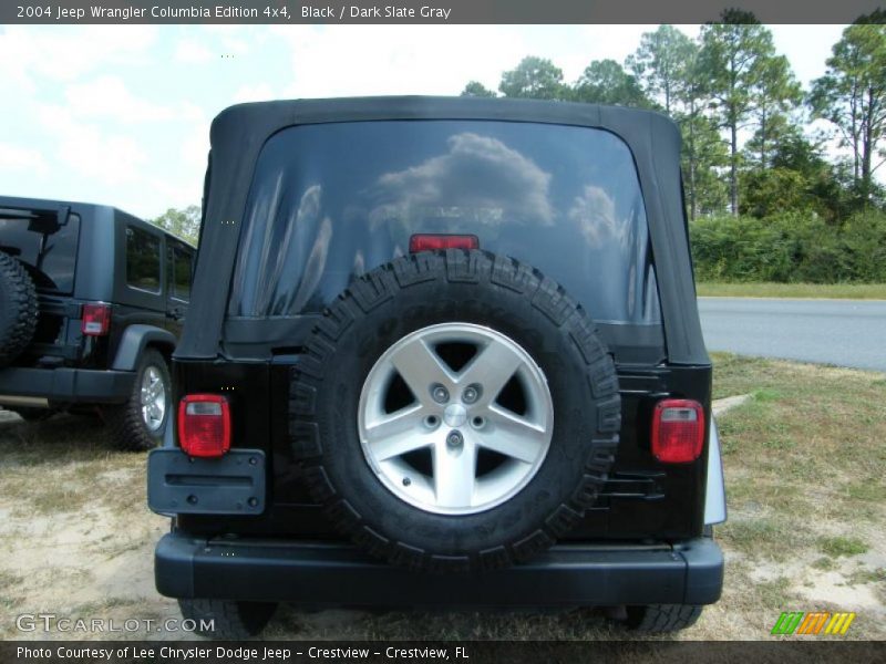 Black / Dark Slate Gray 2004 Jeep Wrangler Columbia Edition 4x4