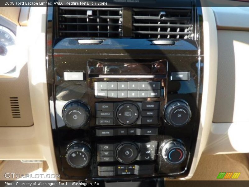 Redfire Metallic / Stone 2008 Ford Escape Limited 4WD
