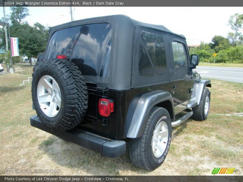 Black / Dark Slate Gray 2004 Jeep Wrangler Columbia Edition 4x4