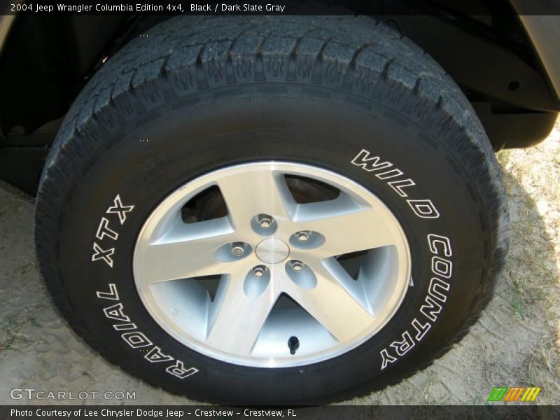 Black / Dark Slate Gray 2004 Jeep Wrangler Columbia Edition 4x4