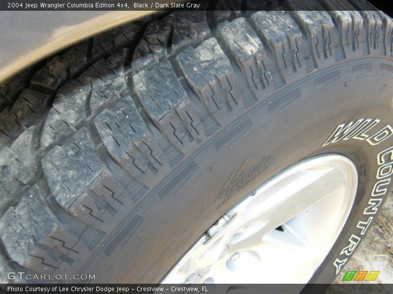 Black / Dark Slate Gray 2004 Jeep Wrangler Columbia Edition 4x4