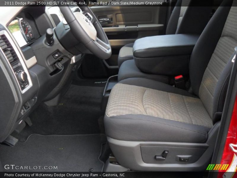 Flame Red / Dark Slate/Medium Graystone 2011 Dodge Ram 2500 HD SLT Crew Cab 4x4