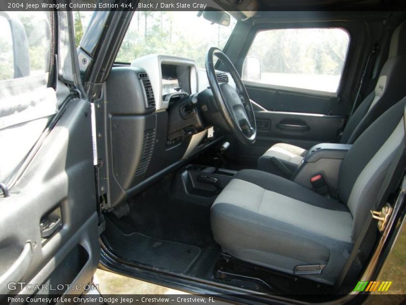 Black / Dark Slate Gray 2004 Jeep Wrangler Columbia Edition 4x4