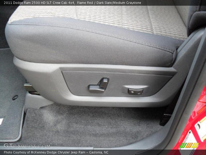 Flame Red / Dark Slate/Medium Graystone 2011 Dodge Ram 2500 HD SLT Crew Cab 4x4