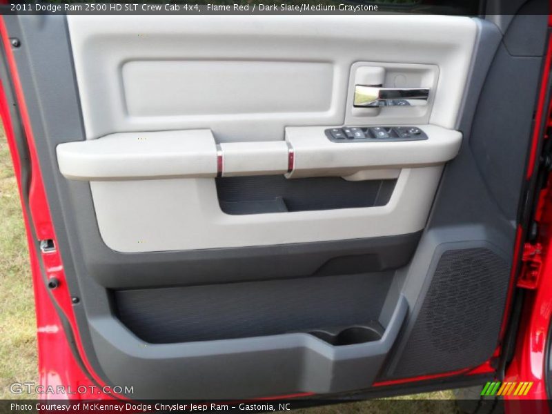 Flame Red / Dark Slate/Medium Graystone 2011 Dodge Ram 2500 HD SLT Crew Cab 4x4