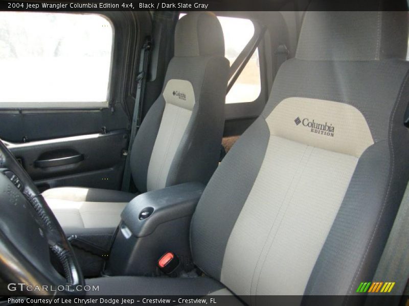Black / Dark Slate Gray 2004 Jeep Wrangler Columbia Edition 4x4