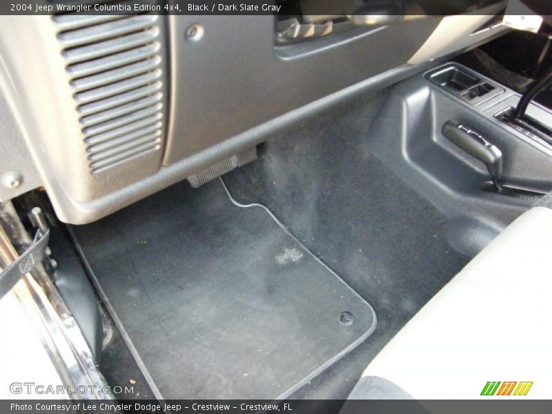 Black / Dark Slate Gray 2004 Jeep Wrangler Columbia Edition 4x4