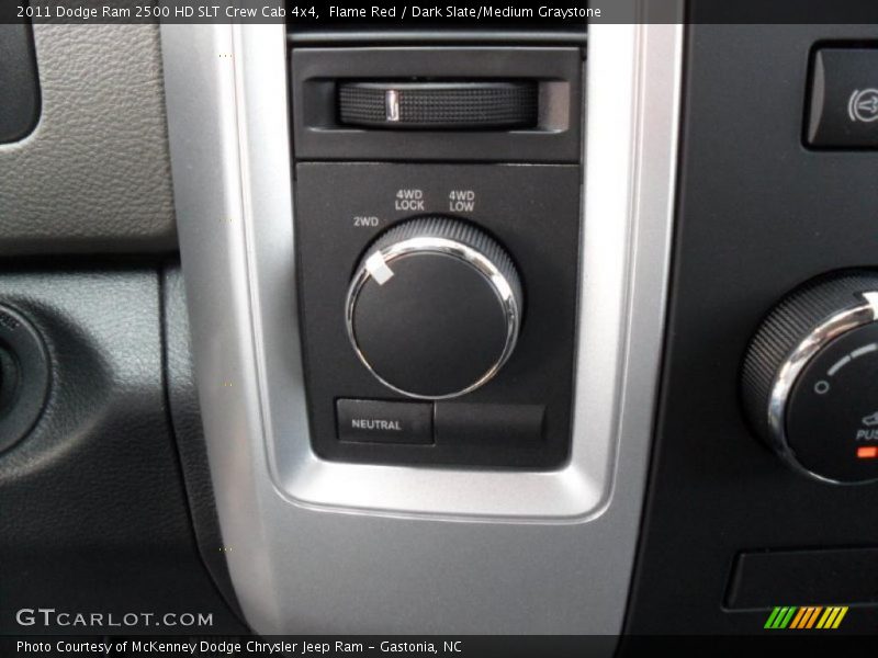 Flame Red / Dark Slate/Medium Graystone 2011 Dodge Ram 2500 HD SLT Crew Cab 4x4