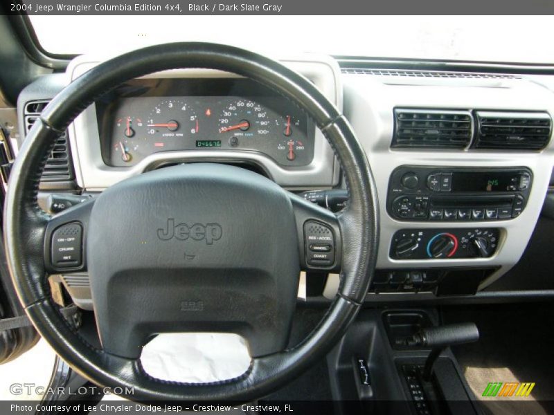 Black / Dark Slate Gray 2004 Jeep Wrangler Columbia Edition 4x4