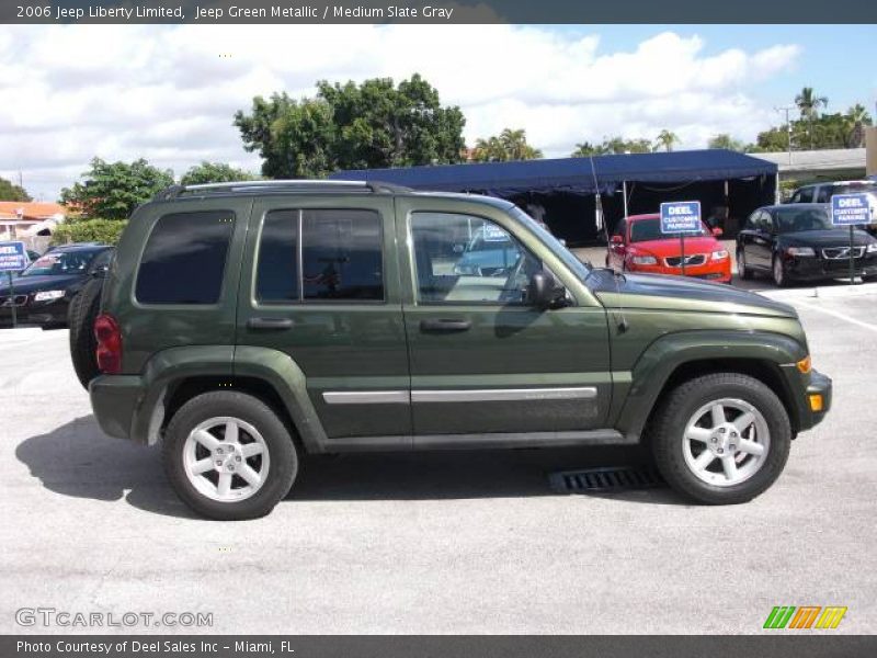 Jeep Green Metallic / Medium Slate Gray 2006 Jeep Liberty Limited