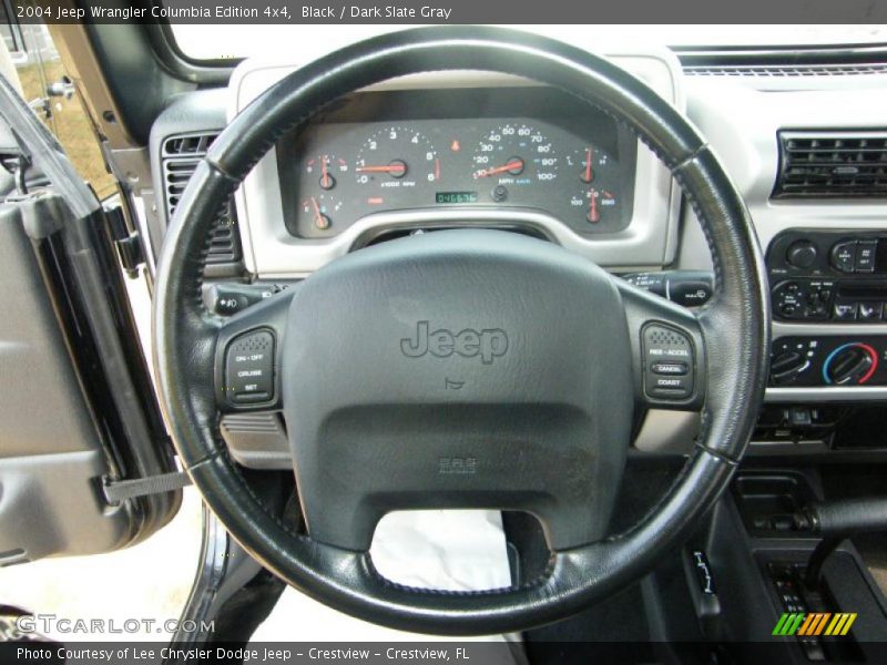 Black / Dark Slate Gray 2004 Jeep Wrangler Columbia Edition 4x4
