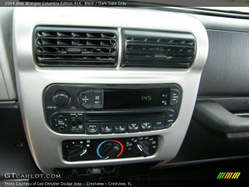 Black / Dark Slate Gray 2004 Jeep Wrangler Columbia Edition 4x4