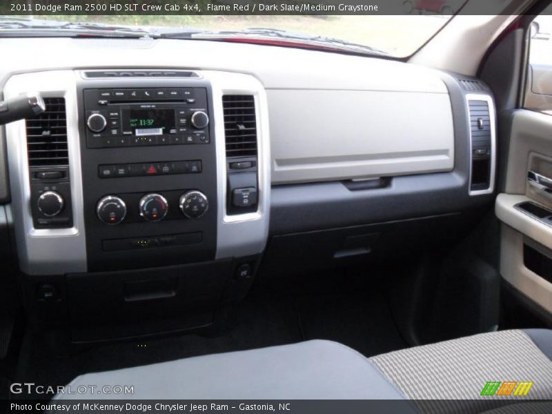 Flame Red / Dark Slate/Medium Graystone 2011 Dodge Ram 2500 HD SLT Crew Cab 4x4