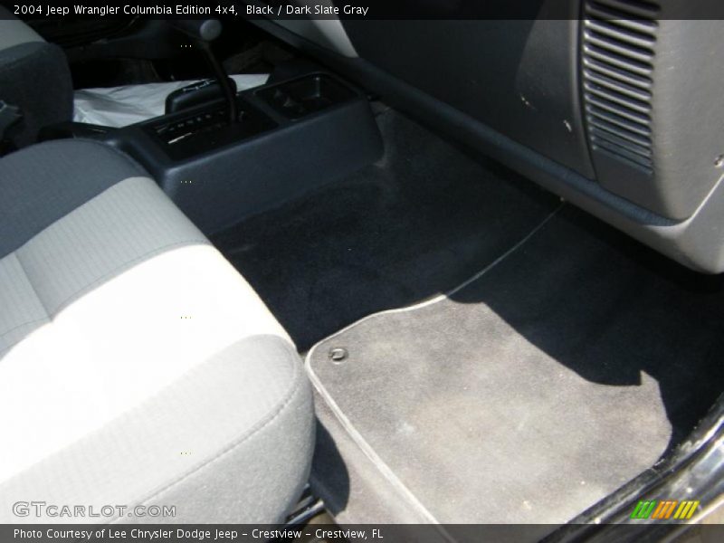 Black / Dark Slate Gray 2004 Jeep Wrangler Columbia Edition 4x4