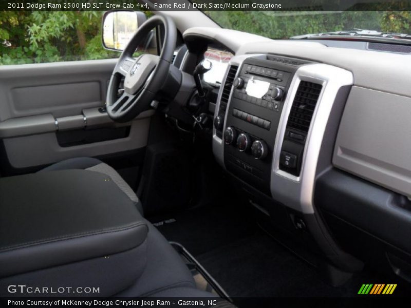 Flame Red / Dark Slate/Medium Graystone 2011 Dodge Ram 2500 HD SLT Crew Cab 4x4