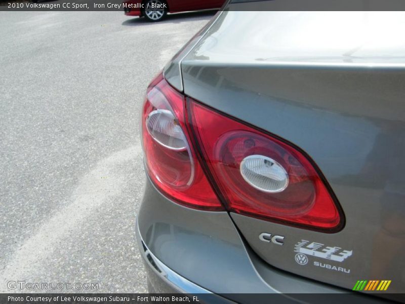 Iron Grey Metallic / Black 2010 Volkswagen CC Sport