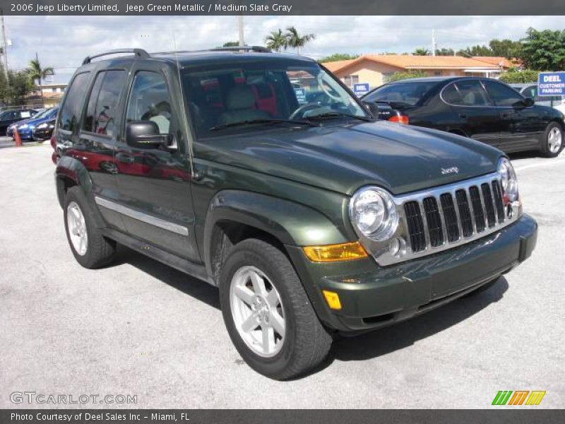 Jeep Green Metallic / Medium Slate Gray 2006 Jeep Liberty Limited