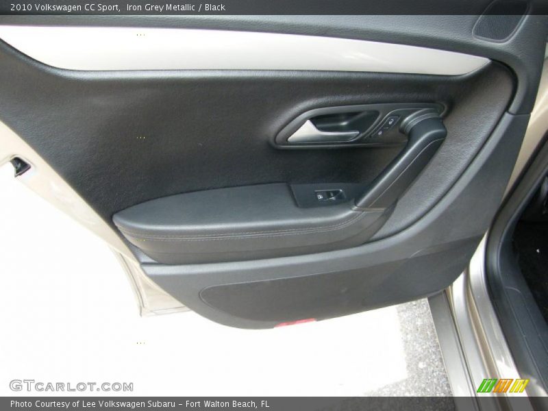 Iron Grey Metallic / Black 2010 Volkswagen CC Sport