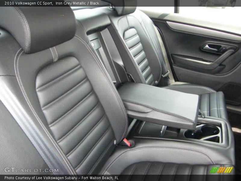 Iron Grey Metallic / Black 2010 Volkswagen CC Sport