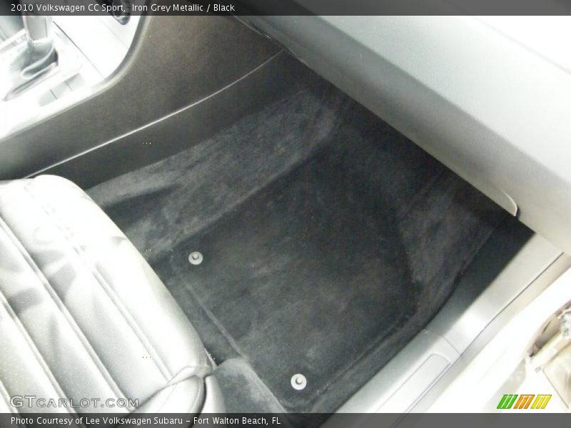 Iron Grey Metallic / Black 2010 Volkswagen CC Sport