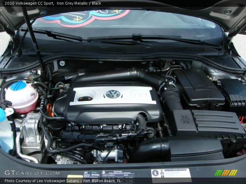 Iron Grey Metallic / Black 2010 Volkswagen CC Sport