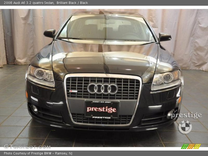 Brilliant Black / Black 2008 Audi A6 3.2 quattro Sedan