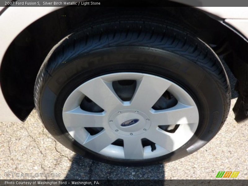 Silver Birch Metallic / Light Stone 2007 Ford Fusion S
