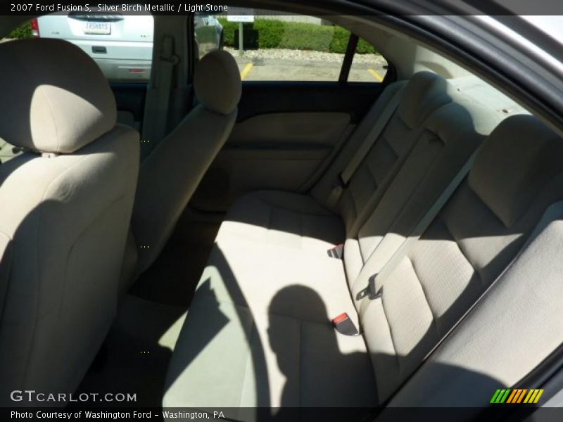 Silver Birch Metallic / Light Stone 2007 Ford Fusion S
