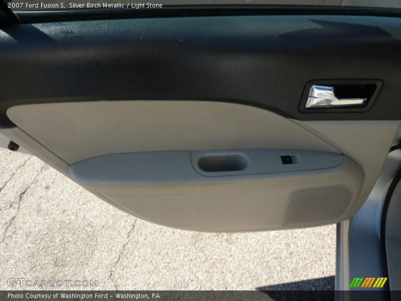 Silver Birch Metallic / Light Stone 2007 Ford Fusion S