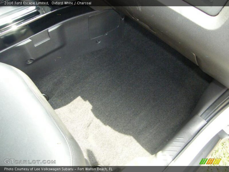 Oxford White / Charcoal 2008 Ford Escape Limited
