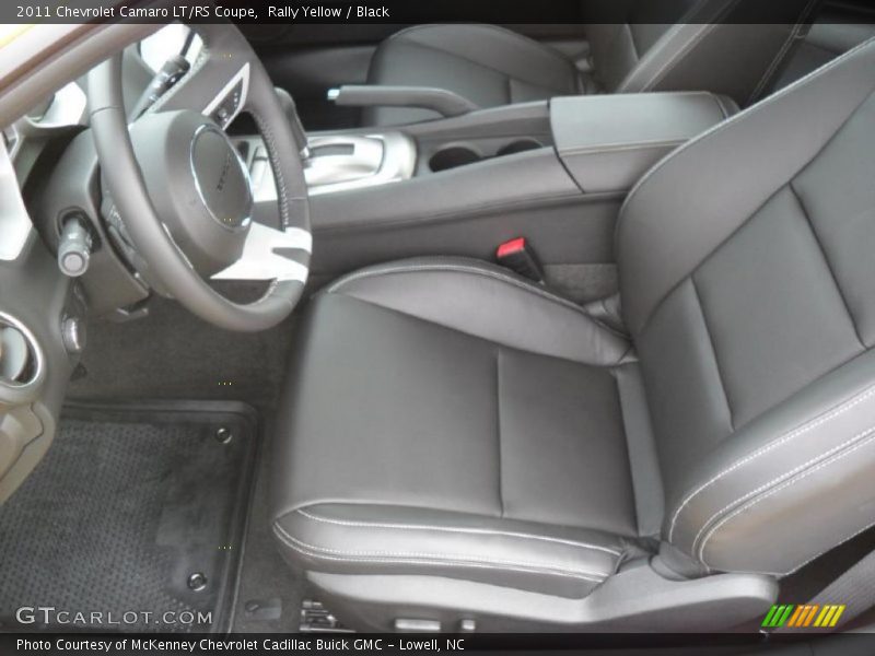 Rally Yellow / Black 2011 Chevrolet Camaro LT/RS Coupe