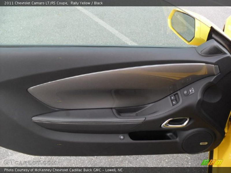 Rally Yellow / Black 2011 Chevrolet Camaro LT/RS Coupe
