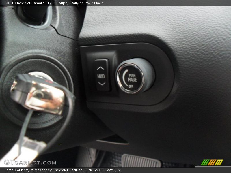 Rally Yellow / Black 2011 Chevrolet Camaro LT/RS Coupe
