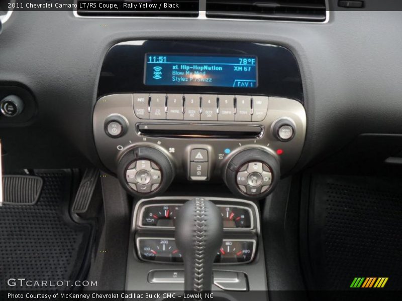 Rally Yellow / Black 2011 Chevrolet Camaro LT/RS Coupe
