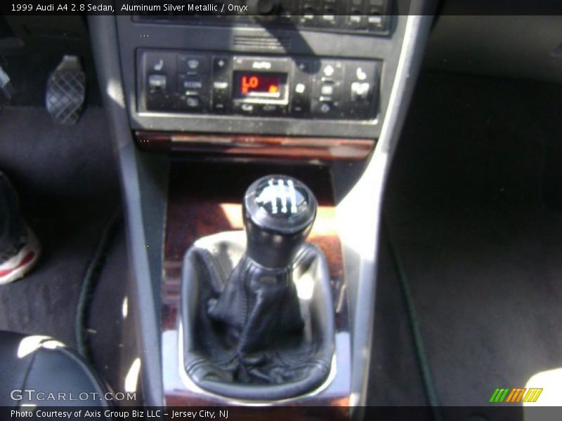 Aluminum Silver Metallic / Onyx 1999 Audi A4 2.8 Sedan